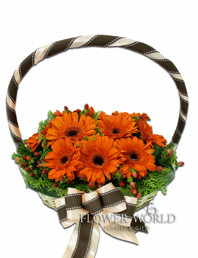 Flower Basket Basket of Gifts Basket of Flowers Basket of Love