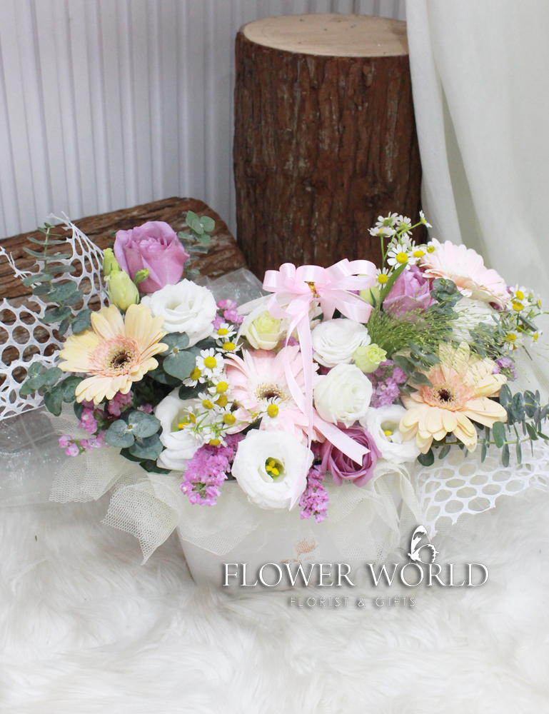 Flower box arrangement
