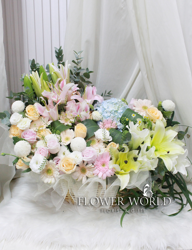 Large Flower Basket