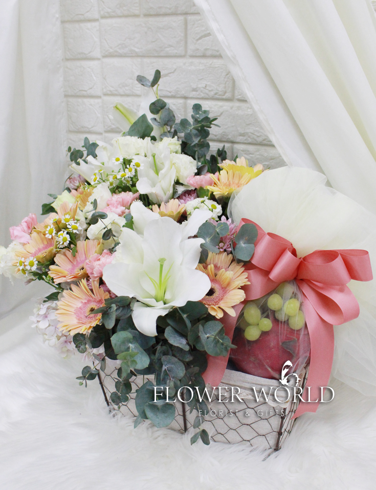 Fruit & Flower Basket