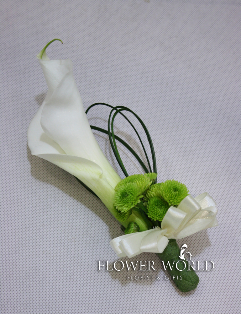 Calla Lily Corsage Calla Lily Boutonniere White Calla Lily Klang