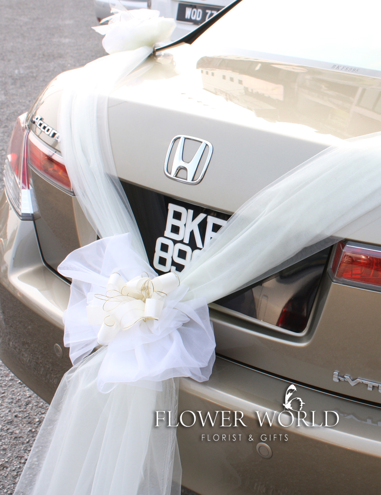 Bridal Car Deco Bridal Car Ribbons Decoration for Bridal Car