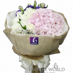 Hydrangea and Roses Bouquet